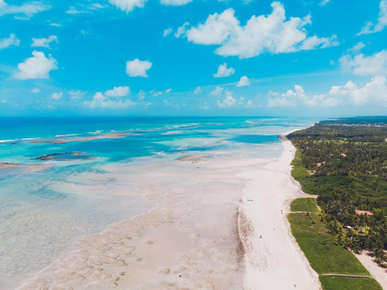 Pousada Pe Na Areia São Miguel dos Milagres エクステリア 写真